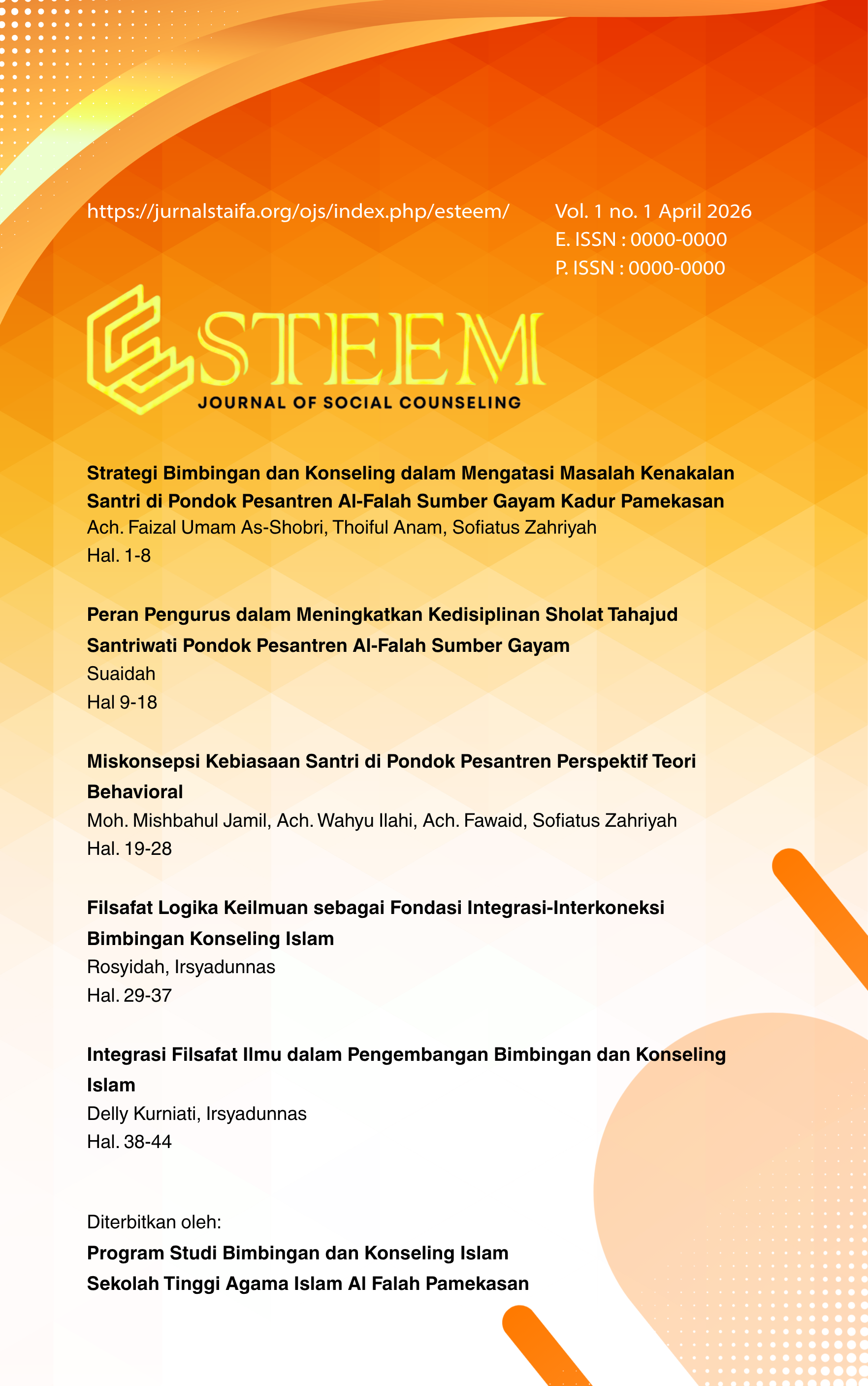Vol. 1 No. 1 April 2026